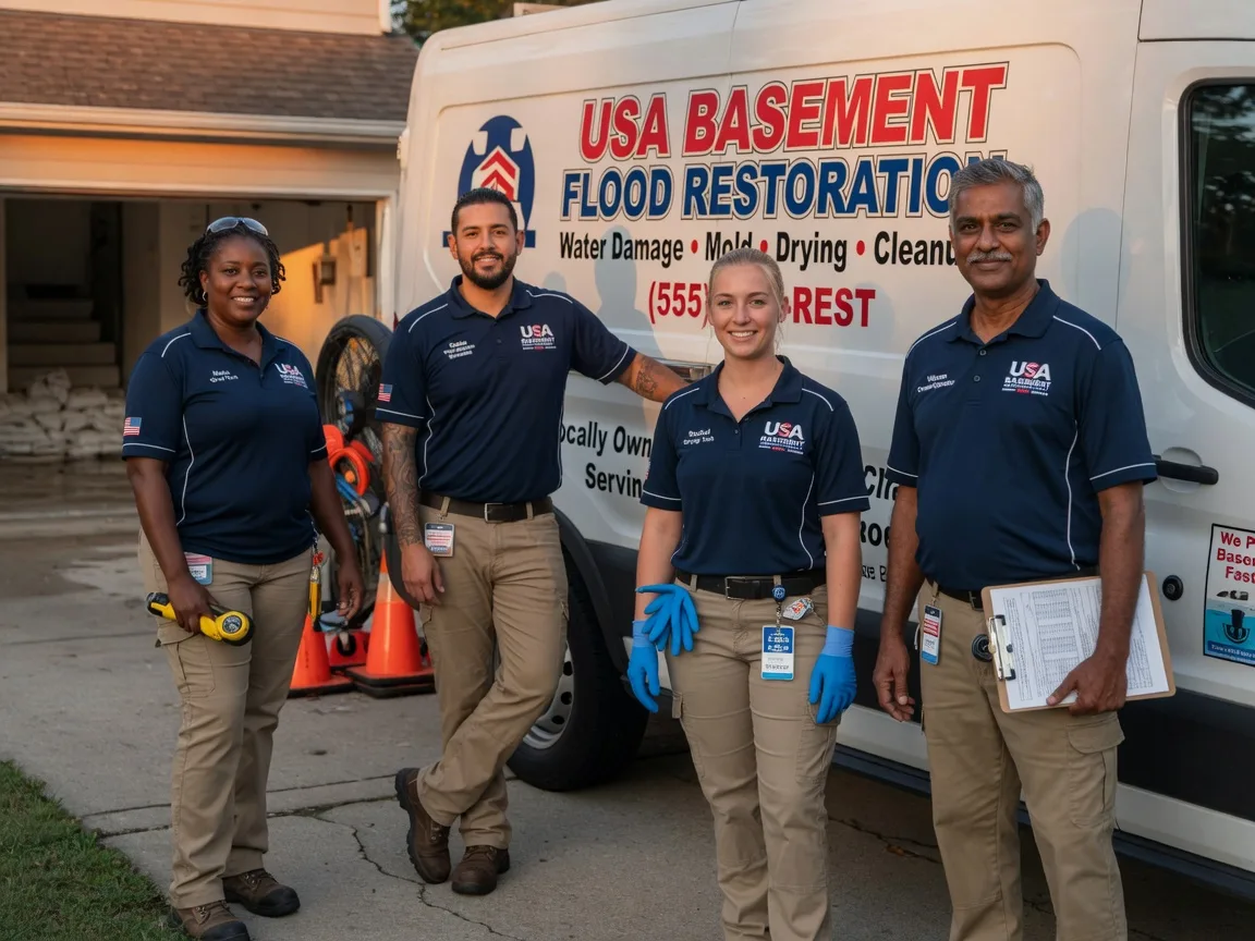 Basement Flood Cleanup company in Rhodes, IA